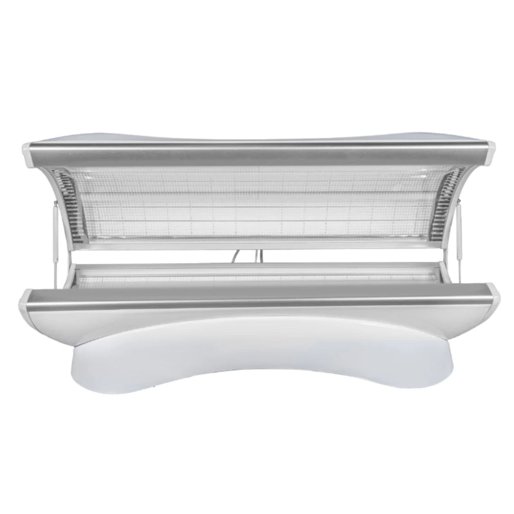 Merican M4N Plus Red Light Therapy Bed Full Side View With Open Door On White Background