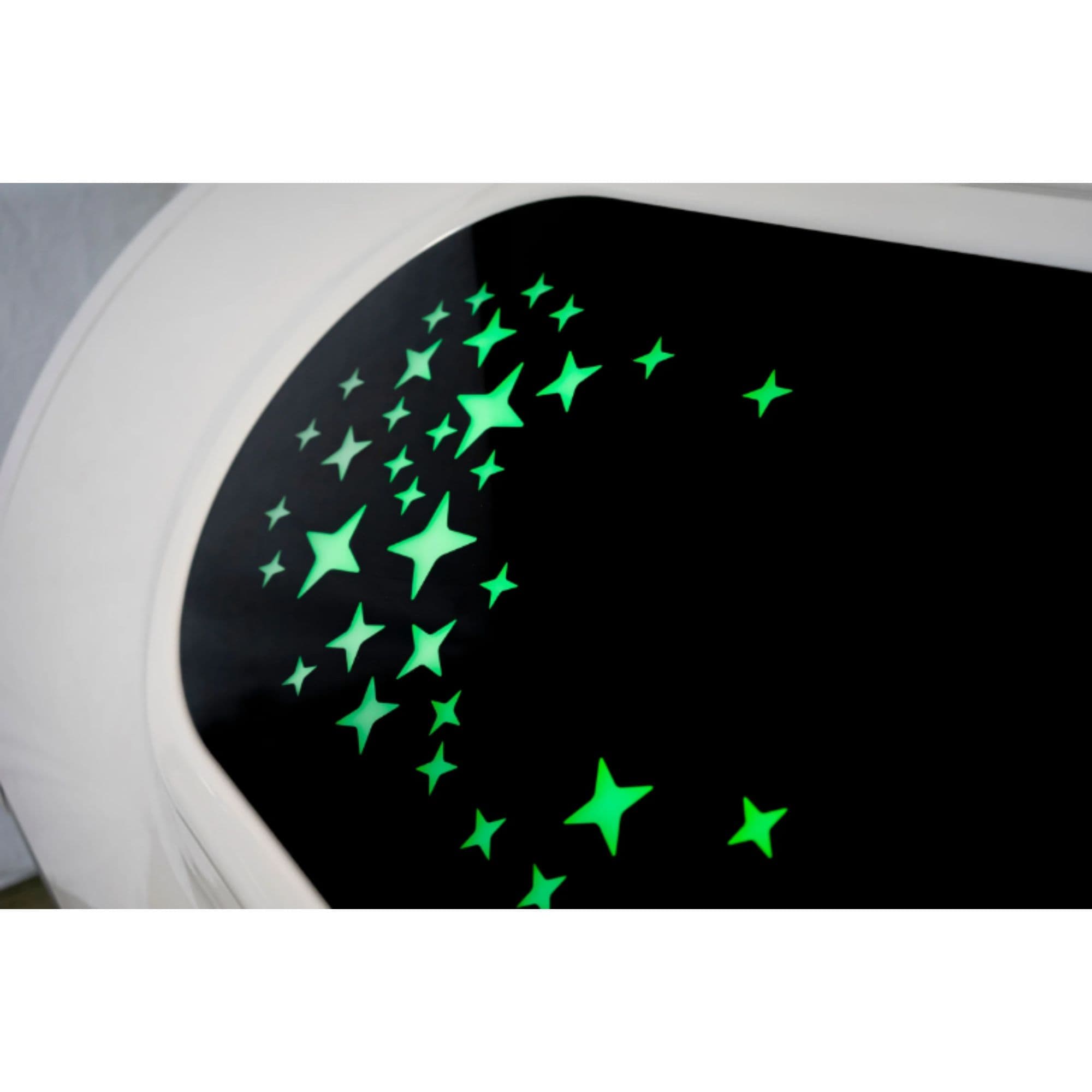 Merican M6N Close-Up View Of Green Star Pattern