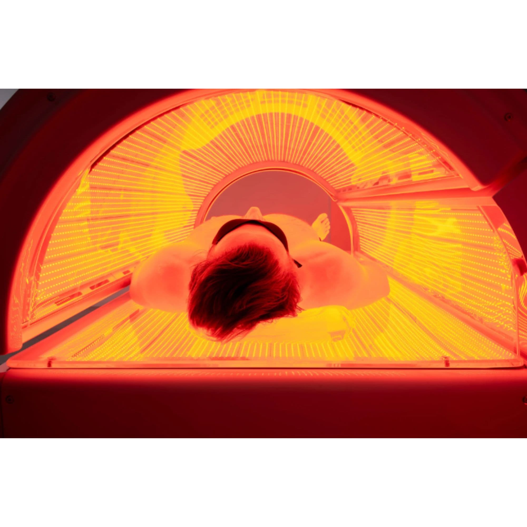 Merican M6N Closer Top View Of A Man Relaxing During Treatment