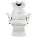 Mochilagon Salon Shampoo Chair with Adjustable Seat White Front View Of White Single Shampoo Wash Station