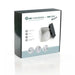 OMI PEMF Beyond Power Package -PEMF Beyond Mat and PEMF Beyond PowerBand With Modern Product Packaging On Clean Background