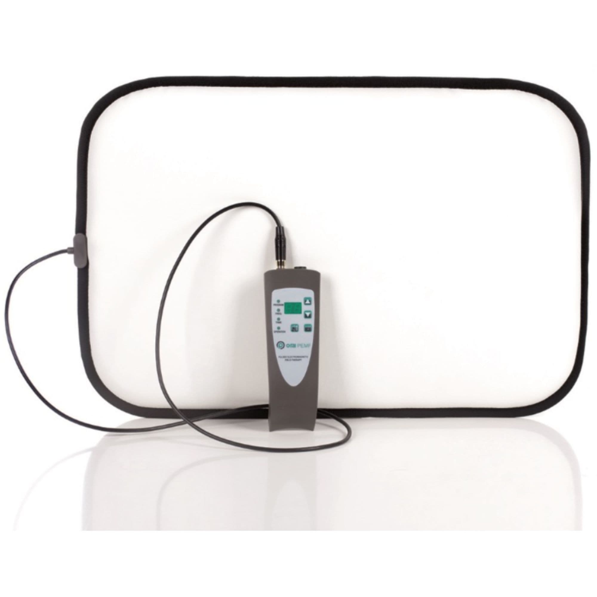 OMI PEMF MAT PACKAGE - Full Body Mat, MiniMatChair Mat, & PEMF Medallion Therapy Device With Clean White Background