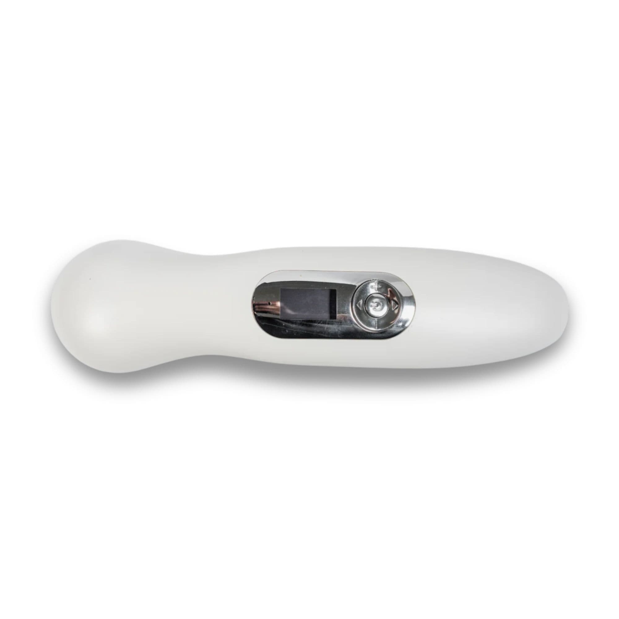 Oceanus Pulsonic Portable Ultrasound Therapy Machine Back View Showing Control Display On White Background