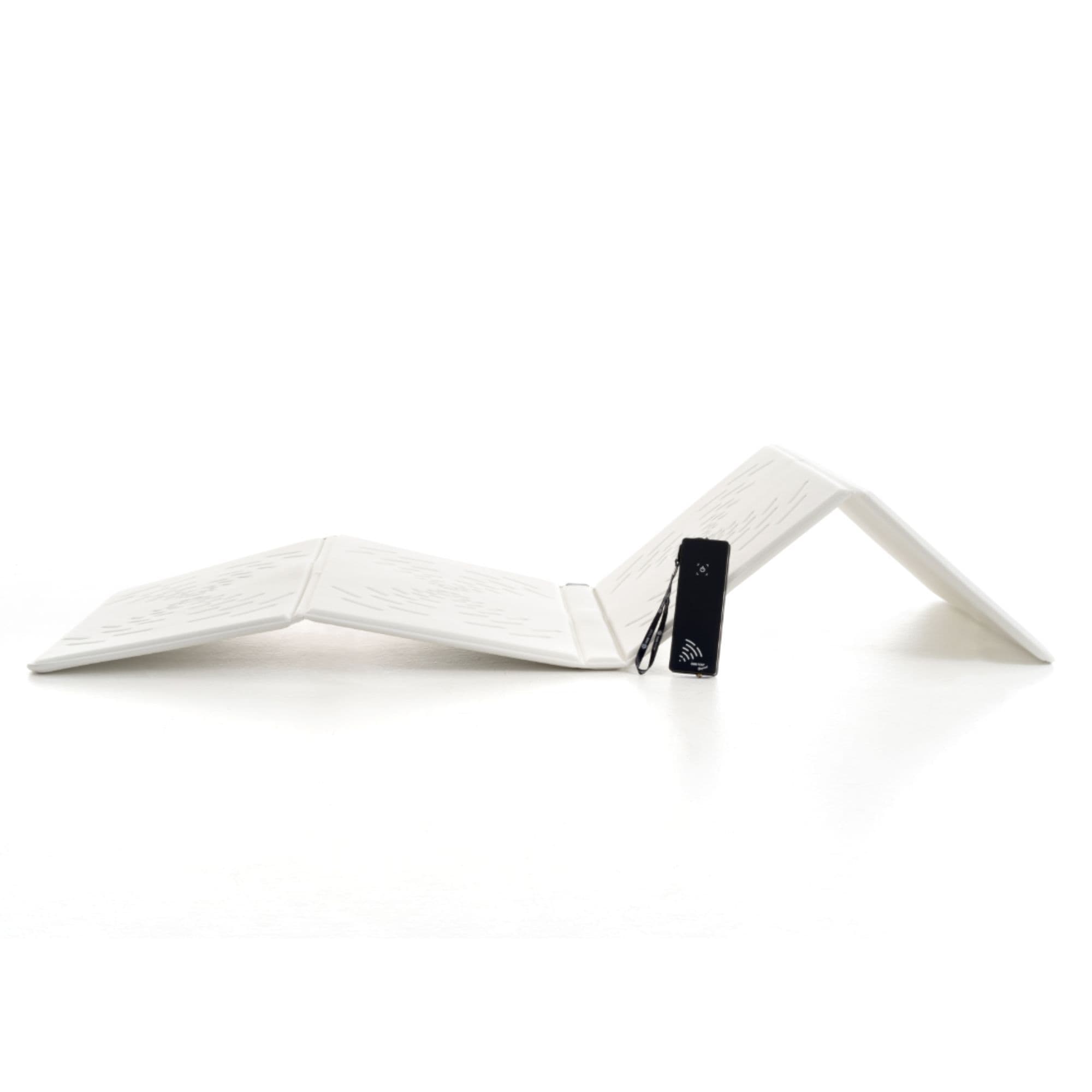 Oxford Beyond PEMF Mat With Wellness Device And A White Mat On A Clean White Background
