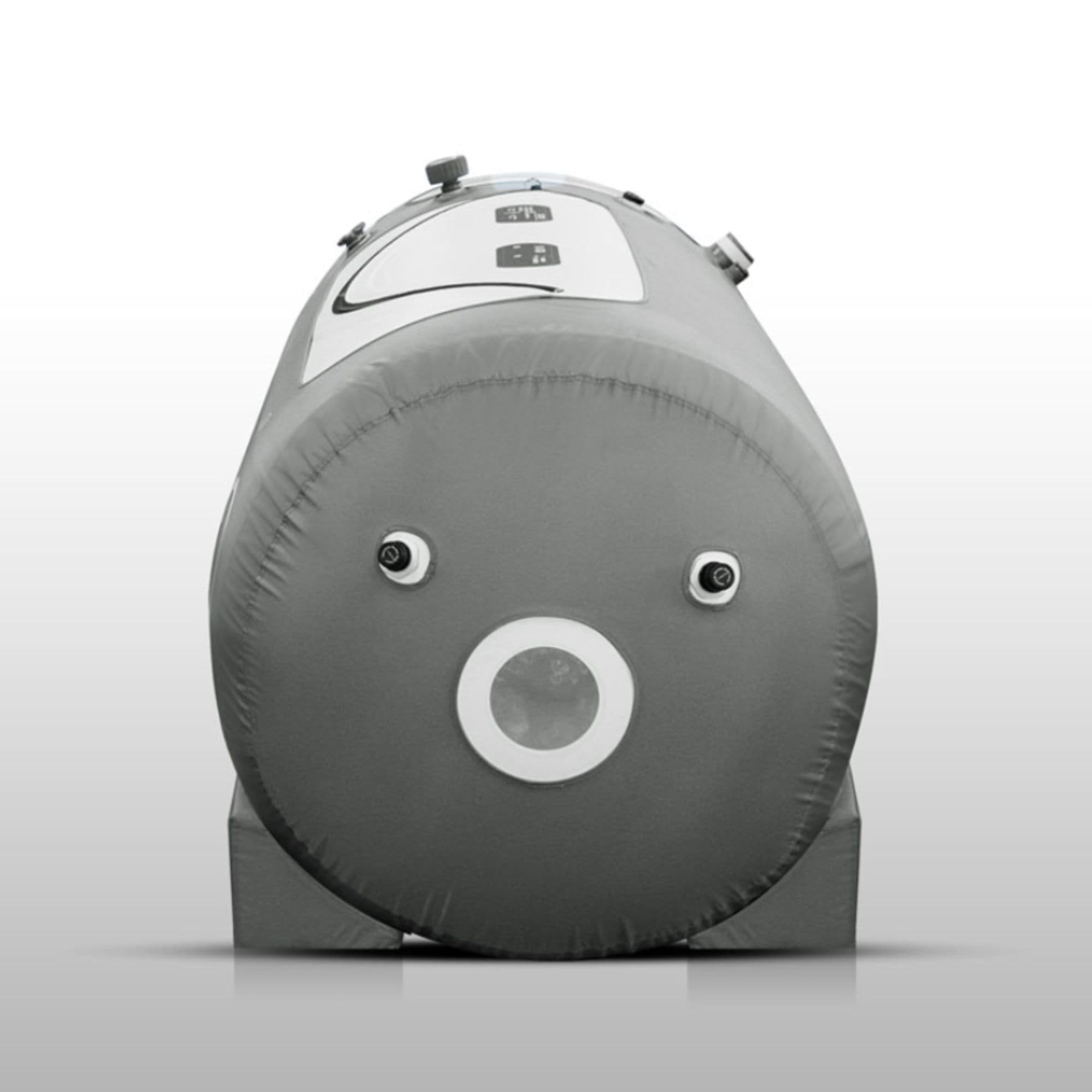 OxyRevo Apex32 Hyperbaric Chamber – 1.5 ATA Portable Other Side View On Gray Background