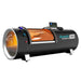 OxyRevo Hard Hyperbaric Chamber Quest30, 2.0ATA Rear Angle View Of Black Color On White Background