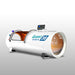 OxyRevo Quest36 Hard Hyperbaric Chamber – 1.5–2.0 ATA Front Angle View Of White Color On Gray Background