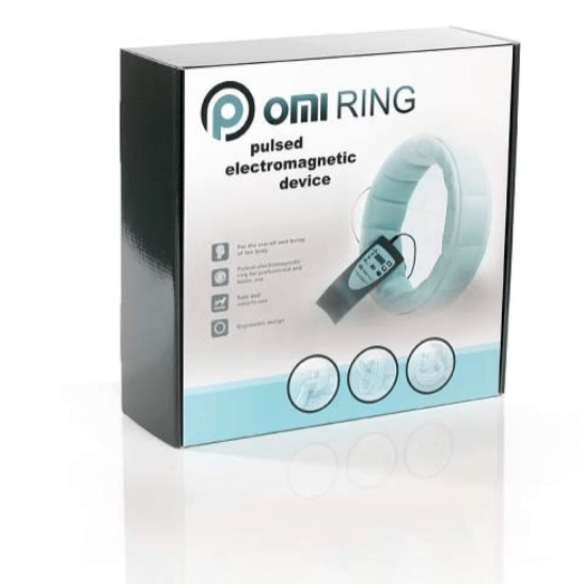 PEMF Package With Product Packaging On Clean Background