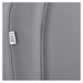 Pavo 4-Motors Swivel Medical Spa Treatment Table Close-Up View Of Gray Upholstery With Brand Name