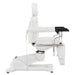 Pavo OB 4-Motors OB GYN Exam Chair with Stirrups White Side View On White Background