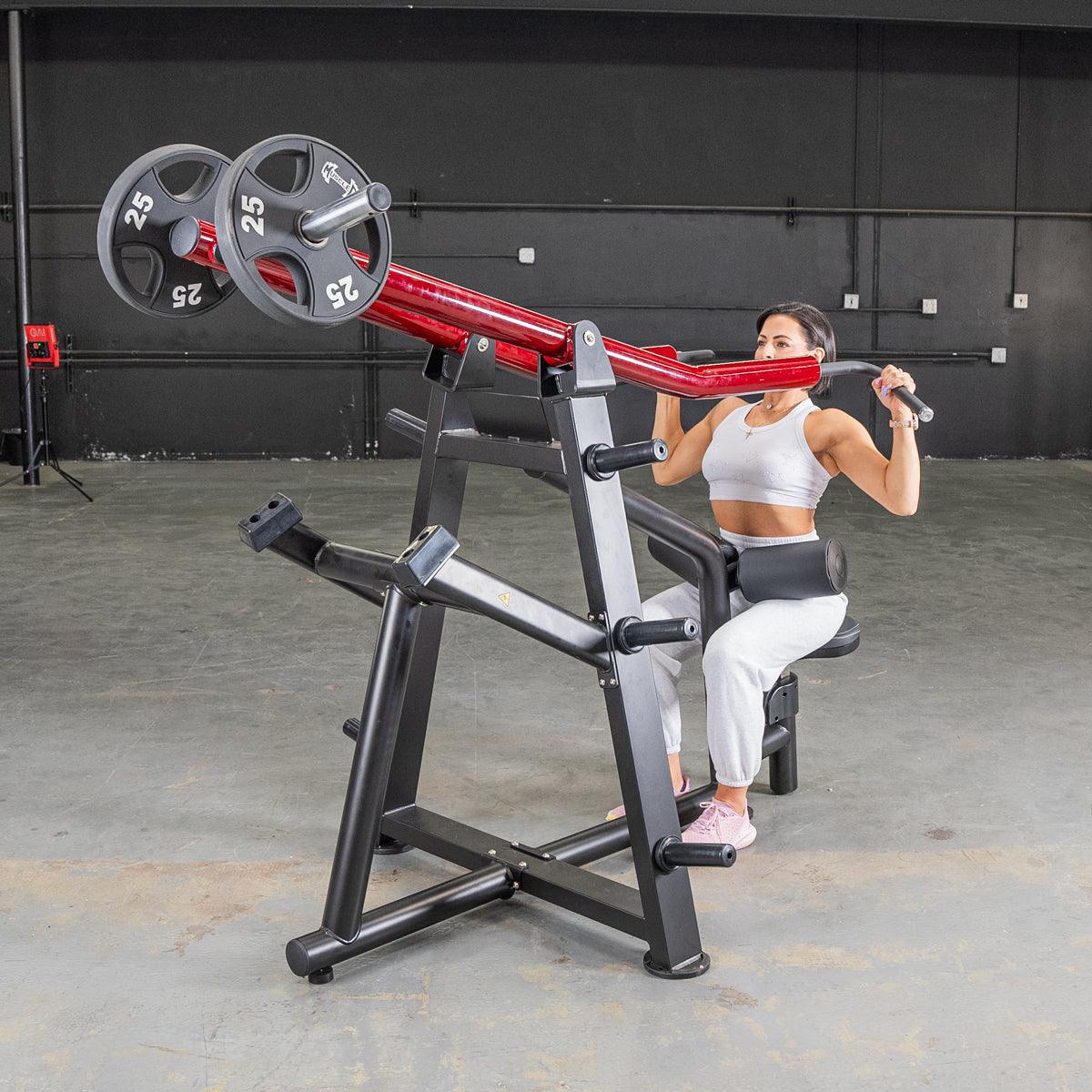 Power Leverage V2 Iso Lateral Lat Pull - Muscle D Fitness