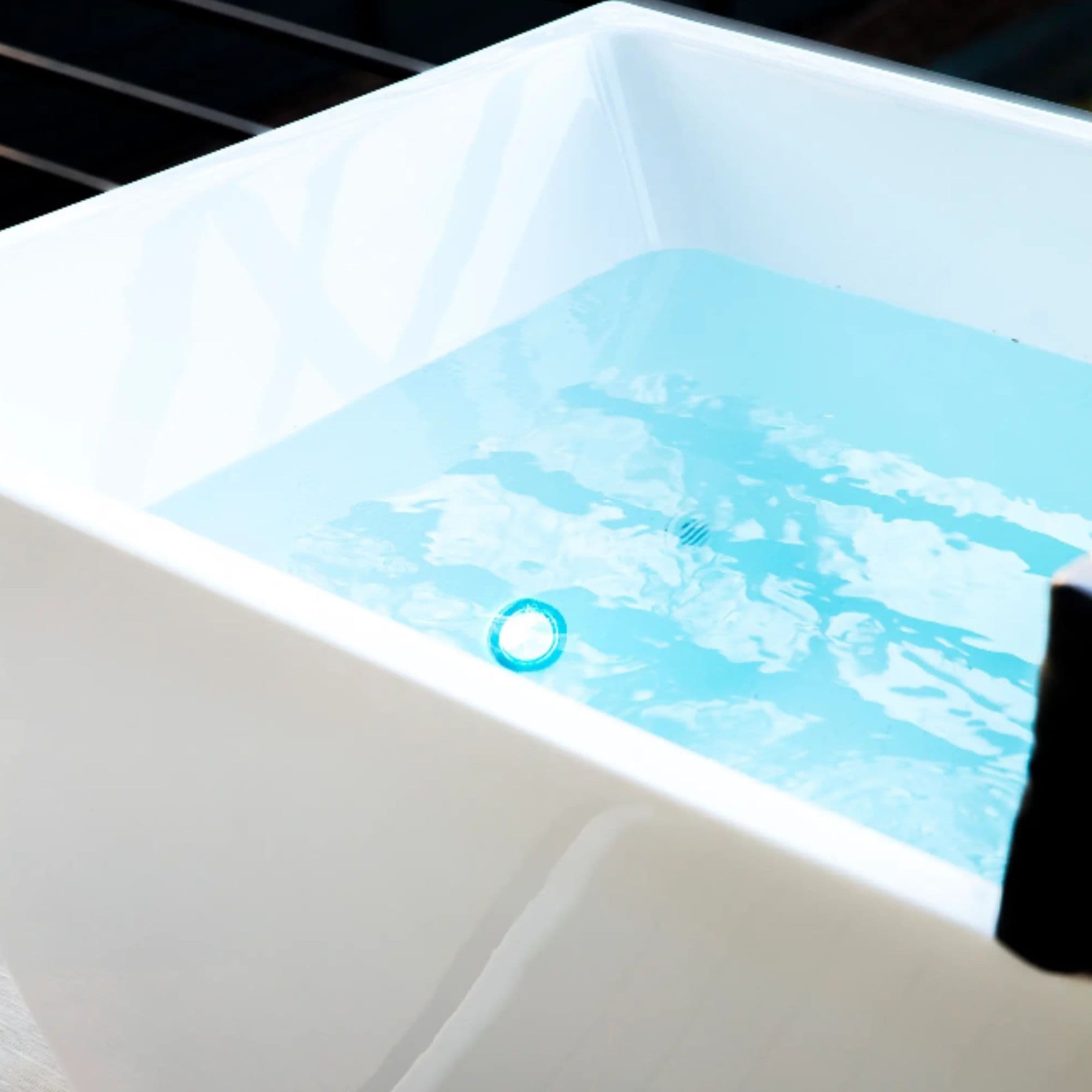 Revive Acrylic Cold Plunge Detailed View Of Water