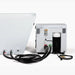 Revive Acrylic Cold Therapy Tub Rear View Showing Connectors On White Background