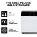 Revive Inflatable Party Plunge – 1HP Chiller or Tub Only Front View With List Of Features For Chiller