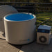 Revive Inflatable Pod Plunge With Chiller Complete Set Uncovered In Balcony Setting