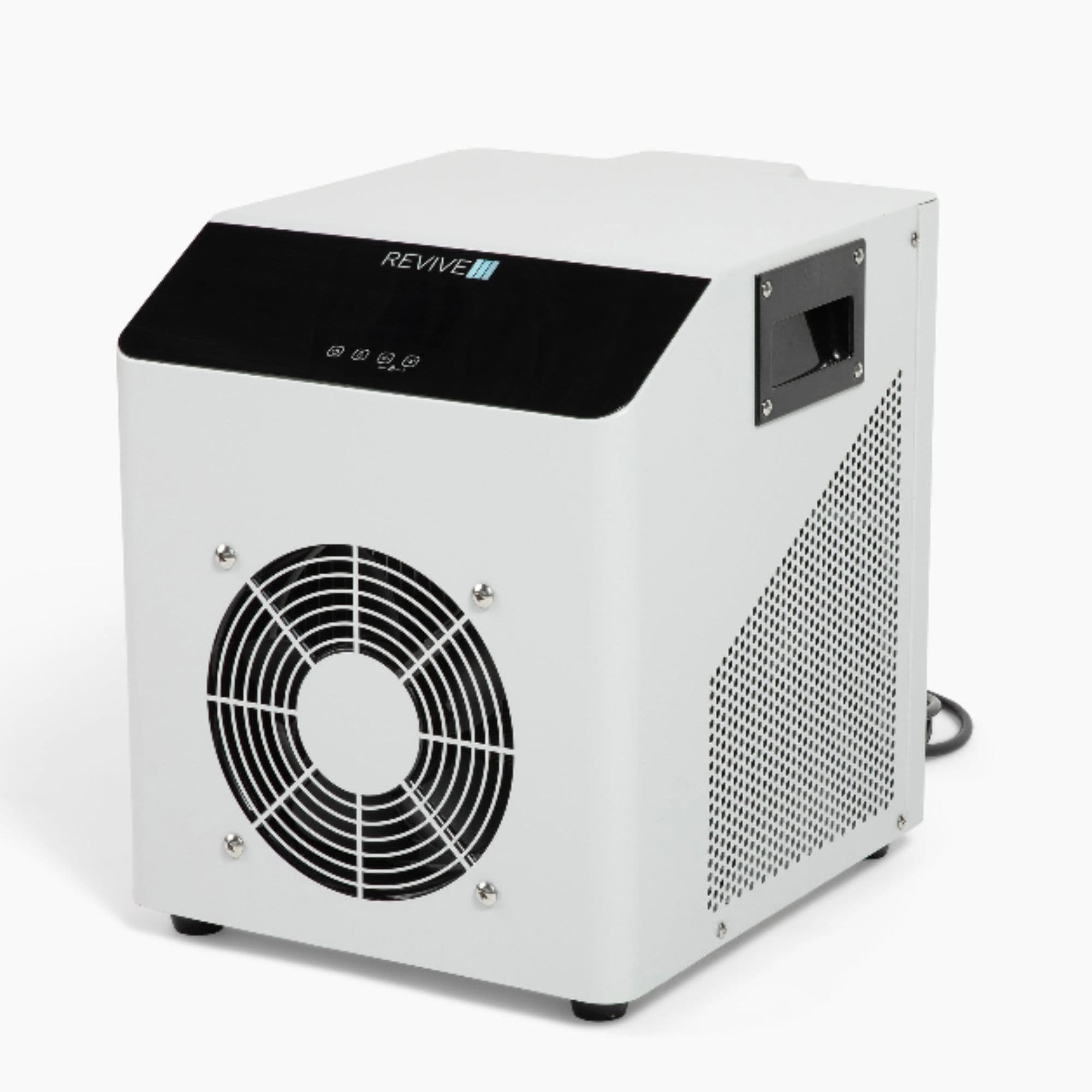 Revive Nova .3HP Chiller Front Right Angle View On White Background