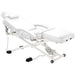 Royal 3-Motor All Electric Spa Table Semi Reclined On White Color With Clean White Background