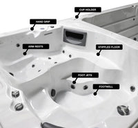 Thumbnail for St. Lawrence 20ft 17-Person Swim Spa