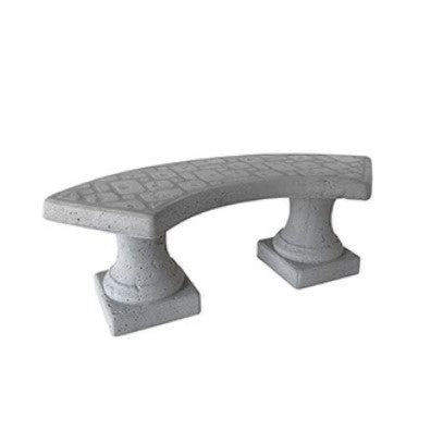Tuscany Series Curved Concrete Bench- Phoenix Precast Products