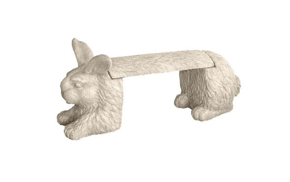 Rabbit Concrete Bench- Phoenix Precast Products