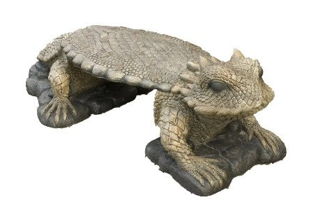 Horned Toad Concrete Bench by Phoenix Precast Products