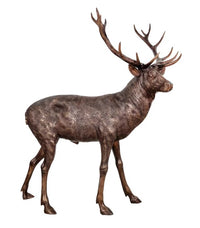 Thumbnail for Bronze Deer Family Sculpture by Metropolitan Galleries