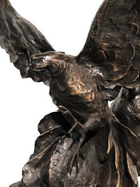 Thumbnail for Bronze Lady in Clouds with Birds Garden Sculpture by Metropolitan Galleries