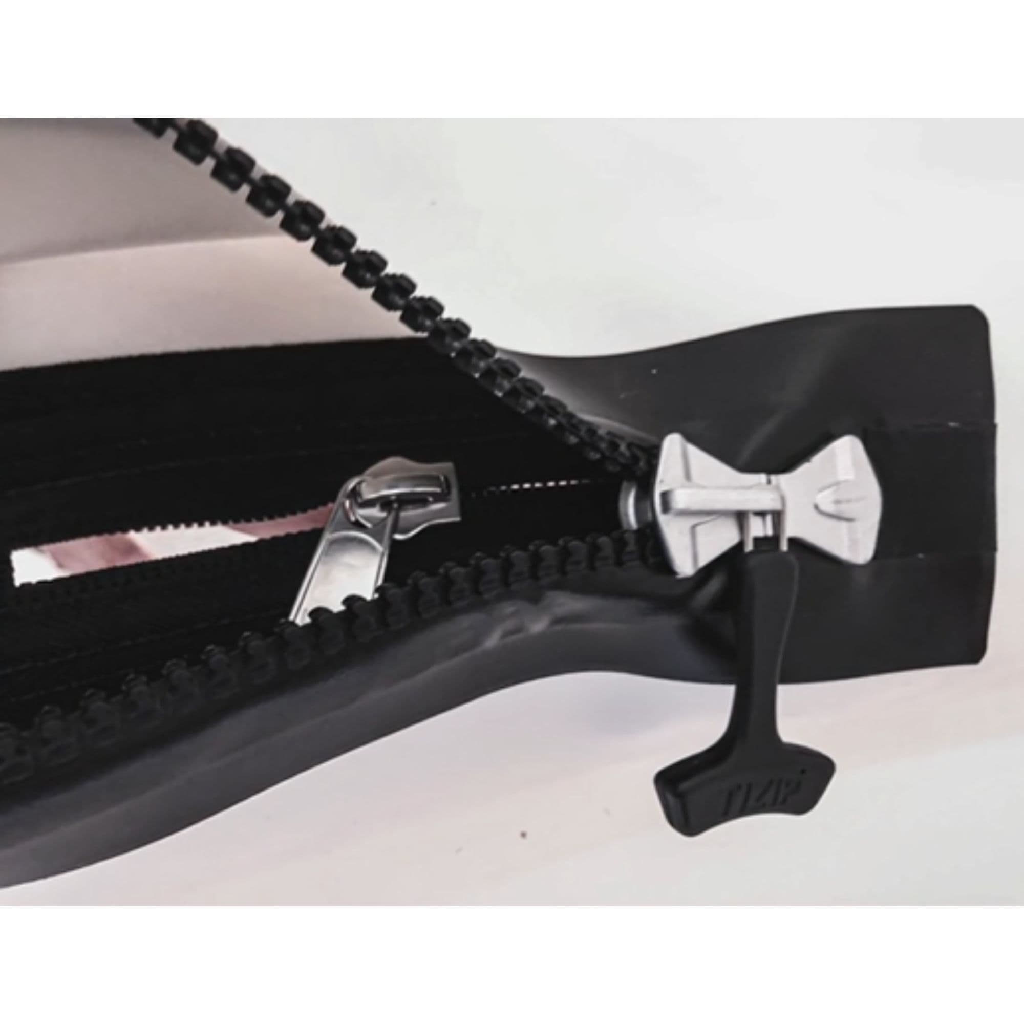 Shallow Dive 1.3 ATA Mild Hyperbaric Chamber Detailed View Of Zipper And Pull Tabs