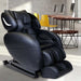 Smart Chair X3 Massage Chair Black Variant Front Angled View With Monitor Screens Place On The Table And A Chairs