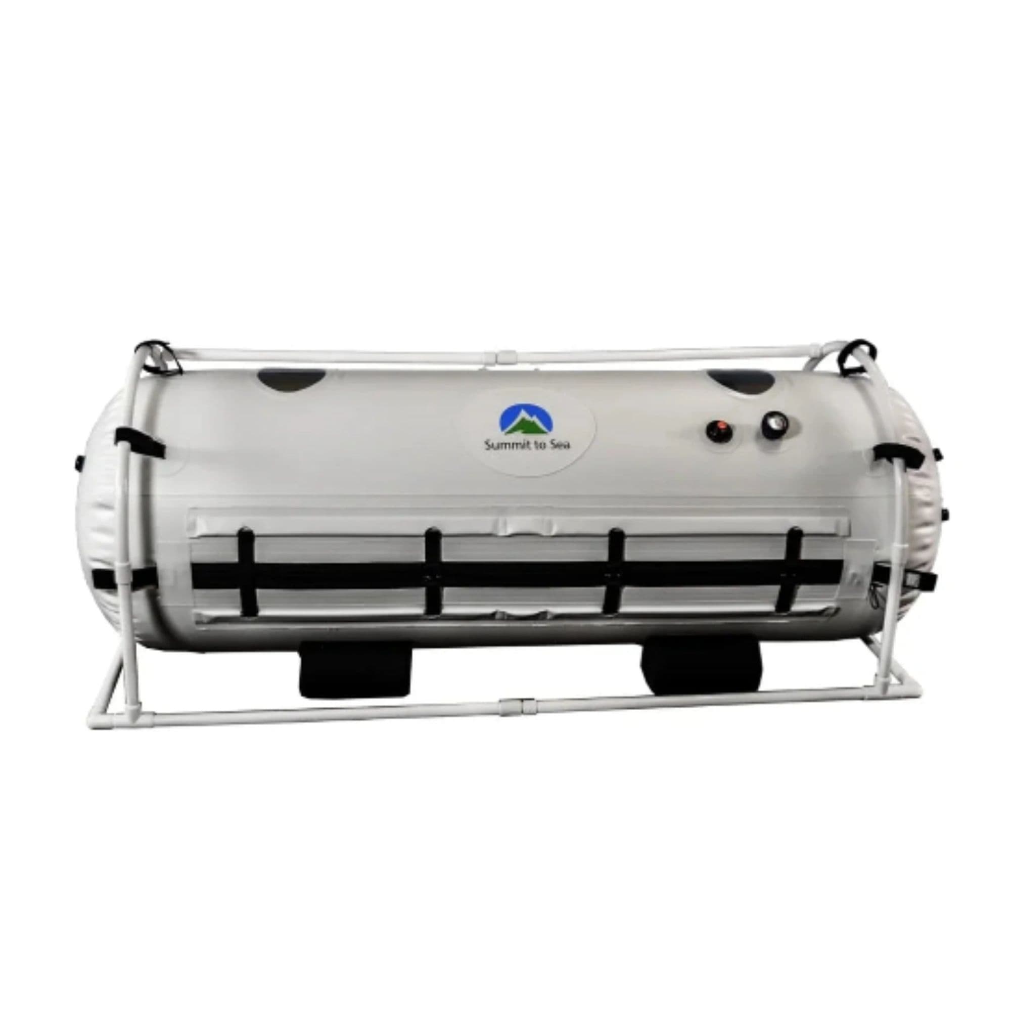 Summit to Sea Dive 33-Inch Hyperbaric Chamber Fully Inflated Front View On White Background
