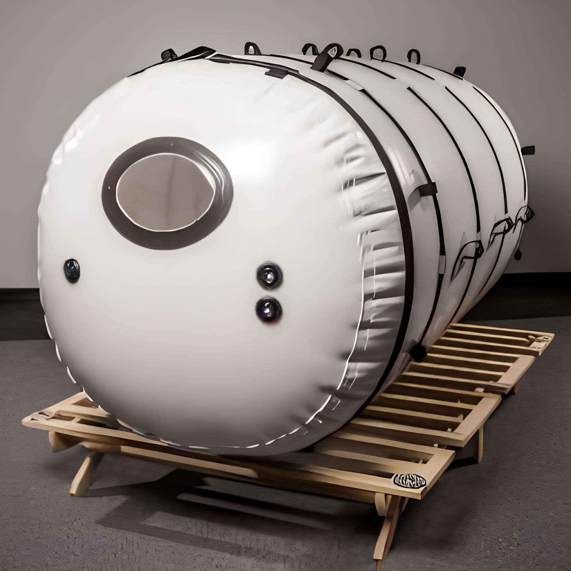 Summit to Sea Grand Dive Pro Hyperbaric Chamber – 46-Inch Fully Inflated With Frame With Window