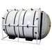 Summit to Sea Grand Dive Pro Plus 8.5-Foot Chamber Fully Inflated Side Angle View On White Background