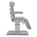 Sydney 4-Motors Esthetician Chair Gray Side View On White Background