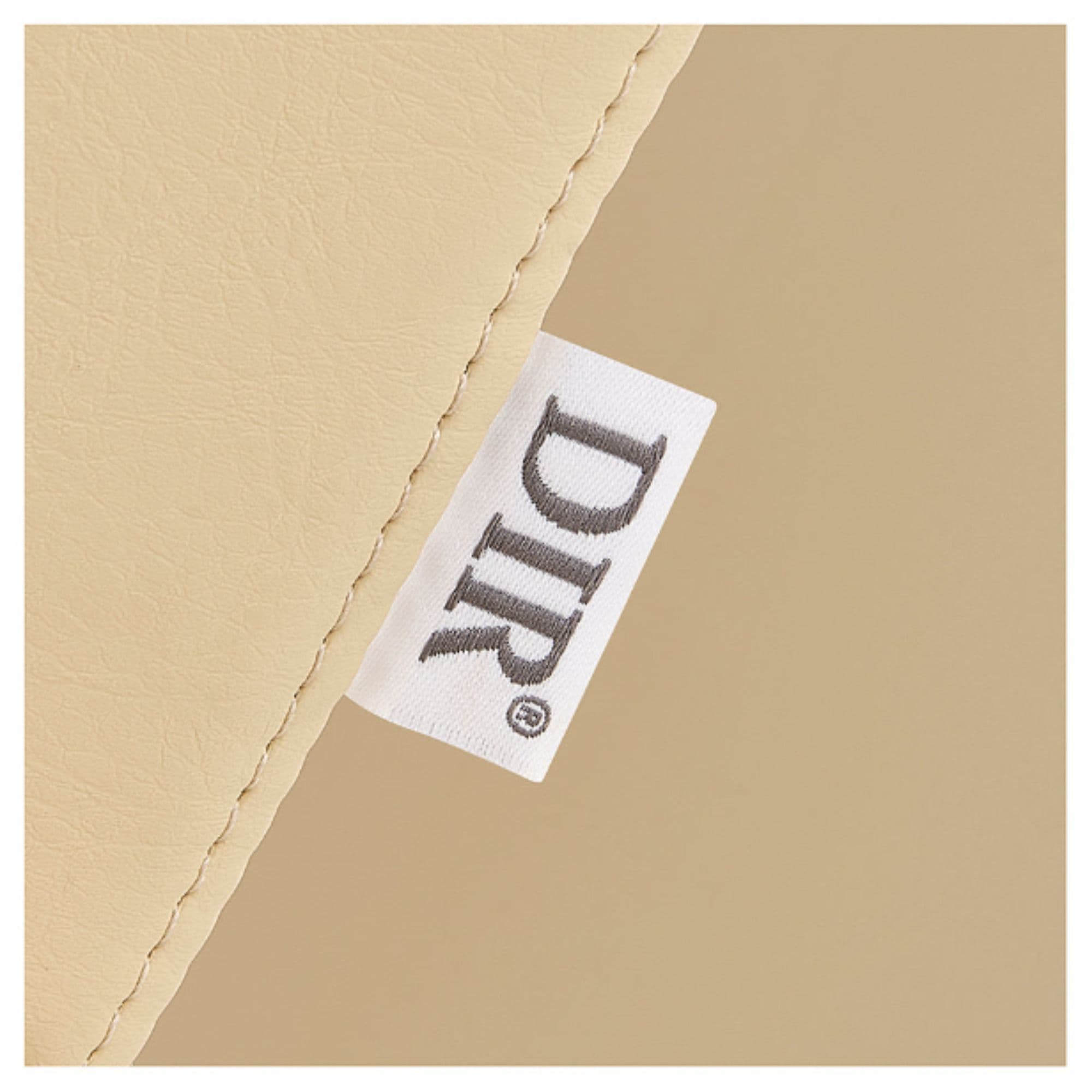 Takaran Adjustable Salon Shampoo Backwash Close-Up View Of Beige Material With Brand Name