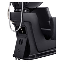 Thumbnail for Takaran Adjustable Salon Shampoo Backwash Rear Angled View With Sink Assembly