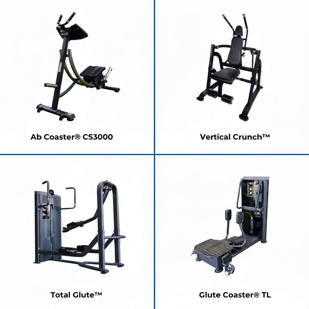 The Abs Company Ab & Glute Zone 4-Piece Package