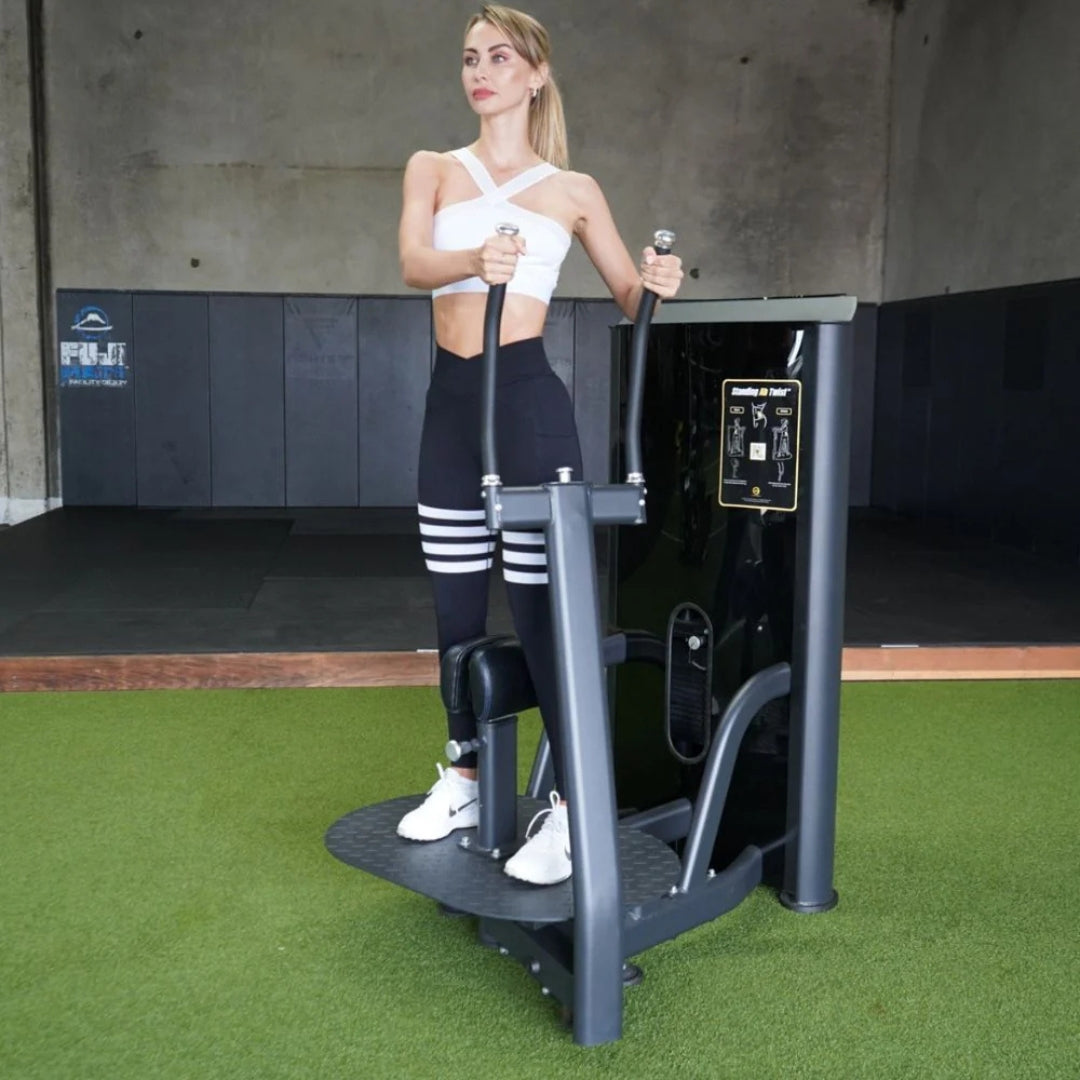 The Abs Company ABS1016 Standing Ab Twist Machine