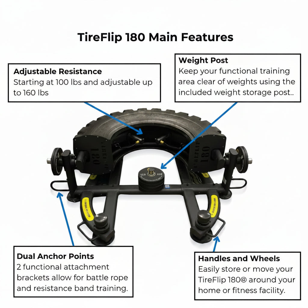 The Abs Company TireFlip 180 Tire Flip Machine – ABS4004-02