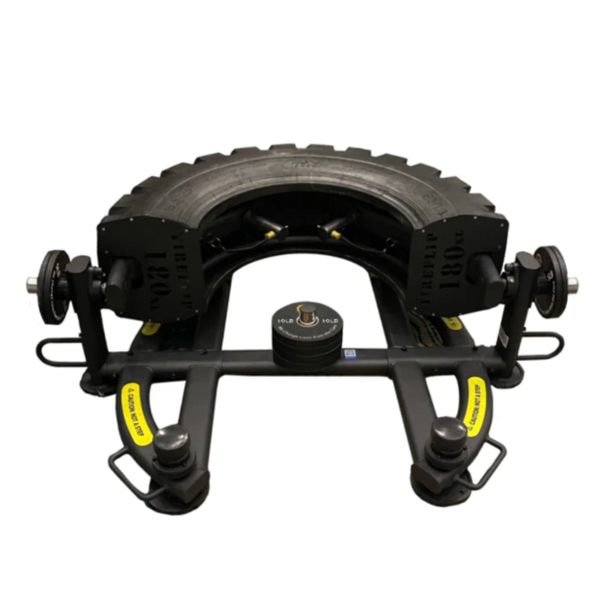The Abs Company ABS110020 HIIT Zone Elite XL Package Close Up Front View On White Background