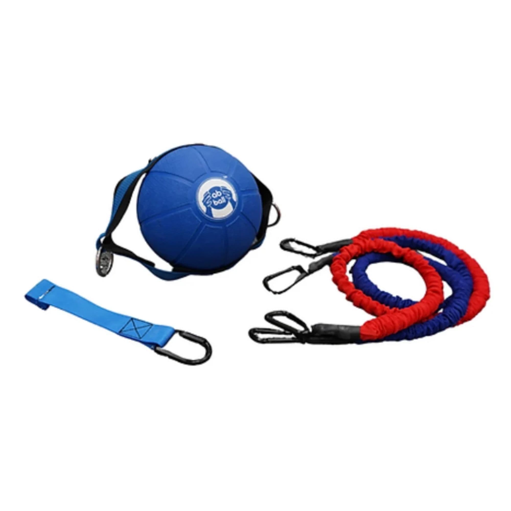 The Abs Company ABS3020 Ab Ball System Complete Set On White Background