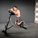The Abs Company Ab Coaster CS3000 Front Angle View Of A Man Performing A Kneeling Core Training On A Gym Setting