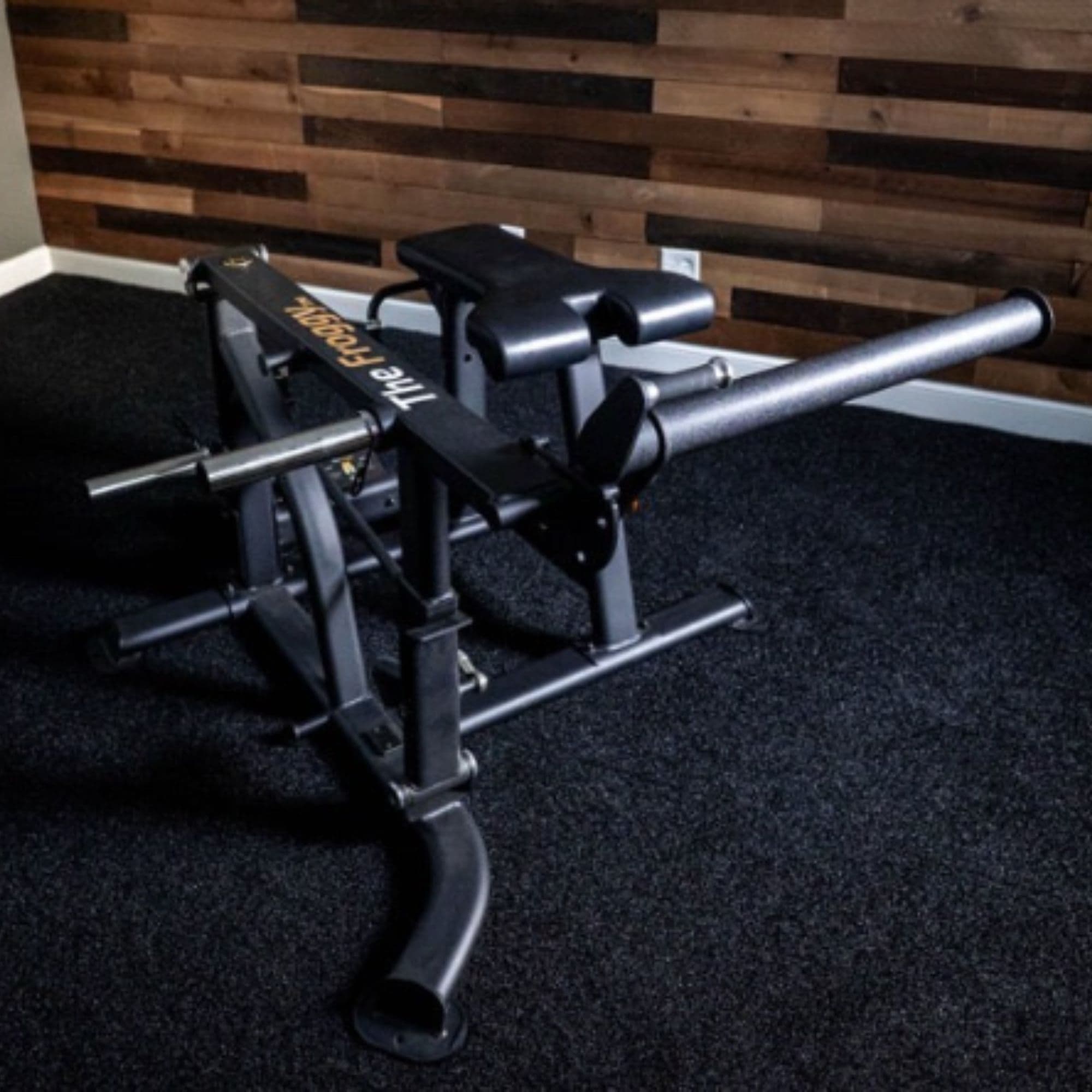 The Abs Company The Froggy Glute Bench Top Angled View On Wooden Background