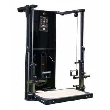 The DeadLift Machine Angled View On White Background