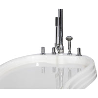 Thumbnail for The ESCAPE Vichy Hydro-Massage Shower Close-Up View Of Fixtures On Clean Background