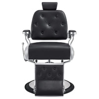 Thumbnail for Titan Hydraulic Barber Chair Black Variant Front View On White Background