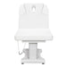 Tranquility 4-Motors Electric Medical Spa Treatment Table White Variant Front View On White Background