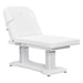 Tranquility 4-Motors Electric Medical Spa Treatment Table White Variant With Remote Control On White Background