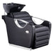 Victoria Electric Shampoo Backwash Unit Black Front Angled View With Black Single On Clean Background