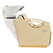 Victoria Gold Electric Shampoo Chair Beige Side View Of White Single Shampoo Wash Station On Clean White