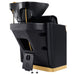 Victoria Gold Electric Shampoo Chair Rear Angled View With Sink Assembly